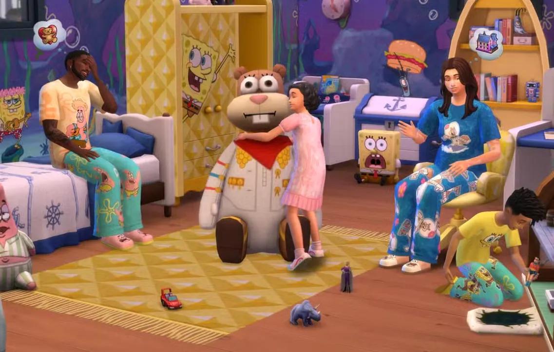 The Sims 4 välkomnar Svampbob med två kit och en välbekant debatt