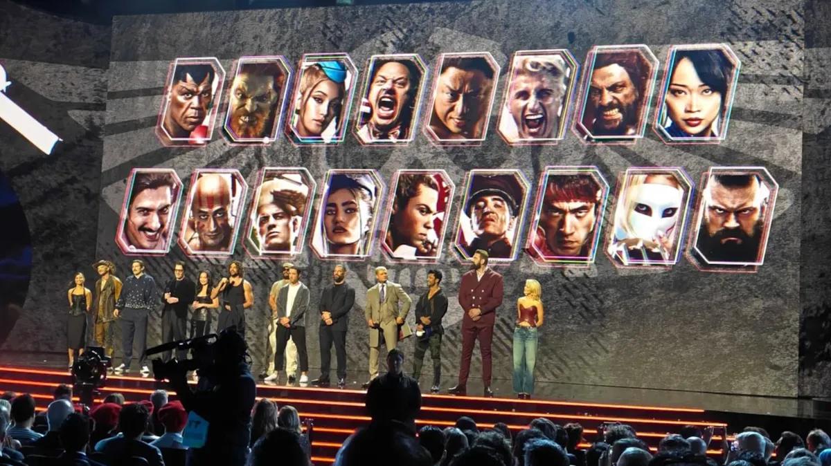 Street Fighter-rollbesättningen förvandlar prisutdelning till en live-audition