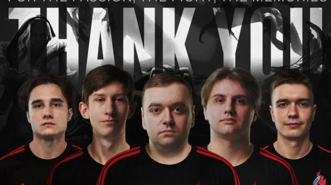 Passion UA upplöser Dota 2 Roster och pausar sin körning i disciplinen