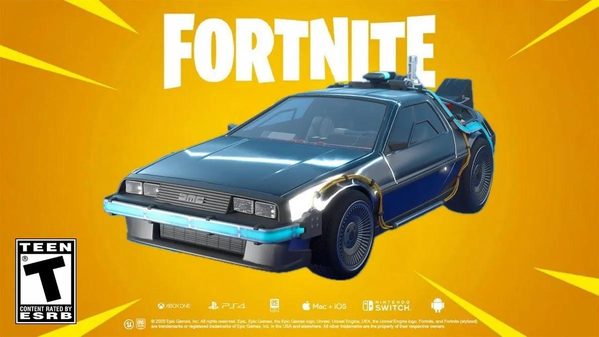 Fortnite välkomnar Back to the Future DeLorean - så här får du det
