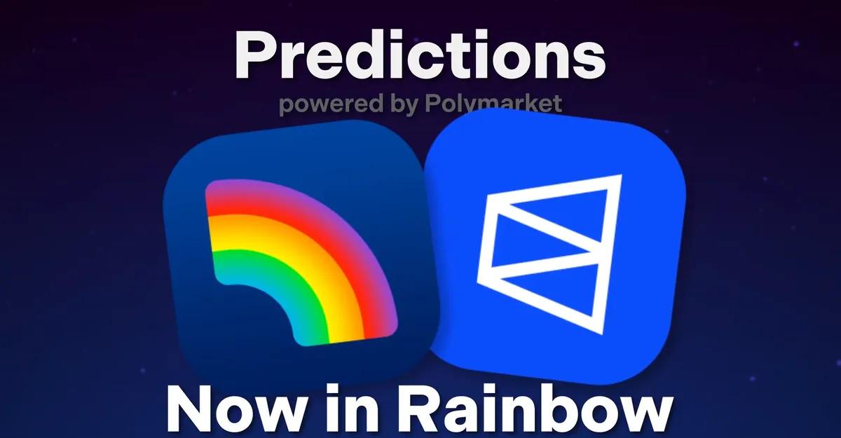 Polymarket-integration i Rainbow: Ett nytt steg i kryptoprognosernas värld
