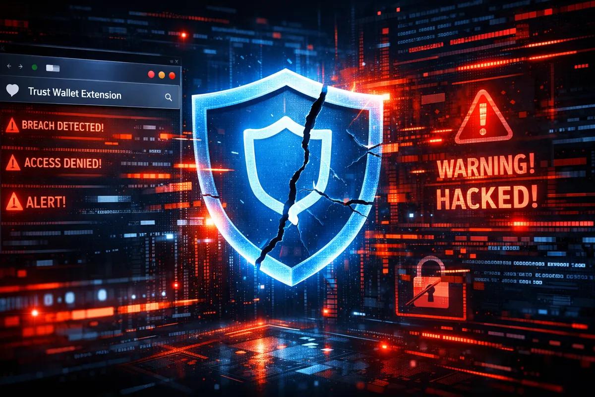 Möjlig hackning av Trust Wallet-webbläsartillägget: Miljontals stulna från användare