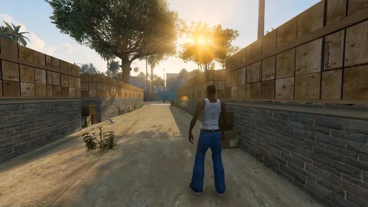 Hela GTA: San Andreas-upplevelsen byggs om i GTA 5:s RAGE-motor