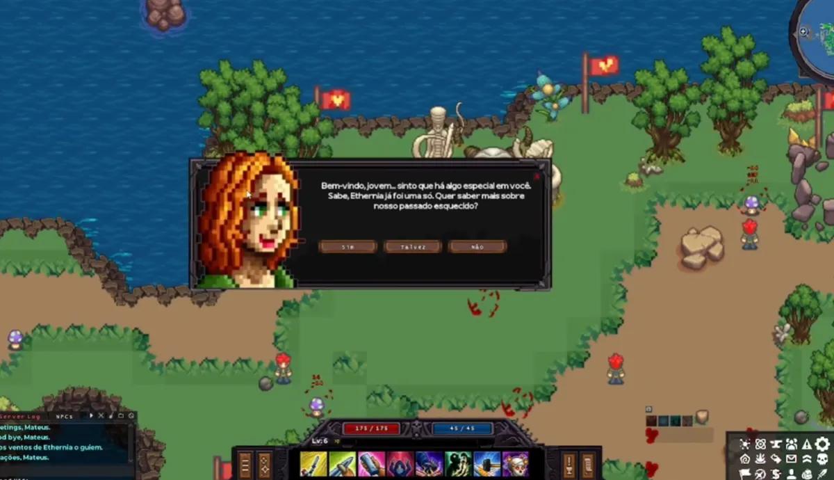 Ethernia lanseras som ett gratis 2D MMORPG med D&D-mekanik