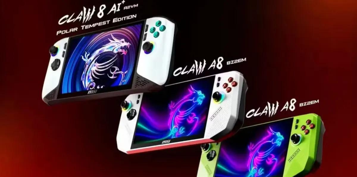 MSIs Claw A8 BZ2EM landar mellan rivalerna utan att ändra spelplanen