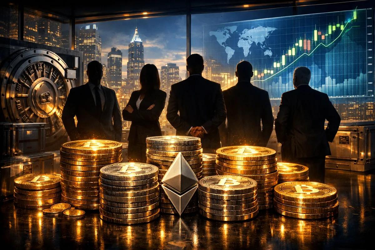 Företagsjättar stärker kryptovalutaackumuleringen