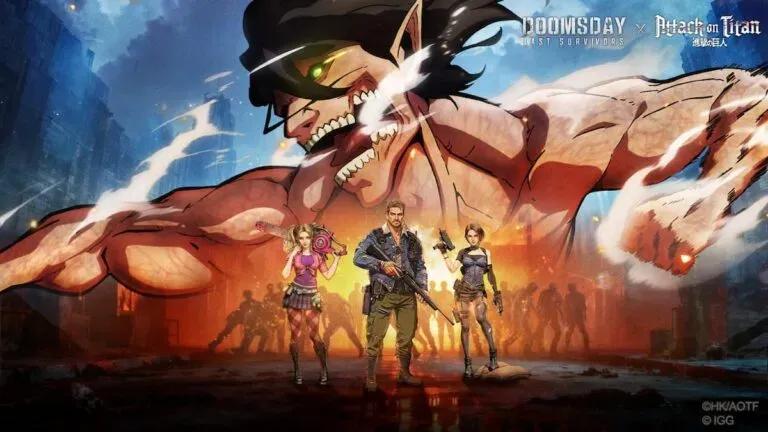 Domedagen: Last Survivors lanserar Attack on Titan Crossover med start 2026
