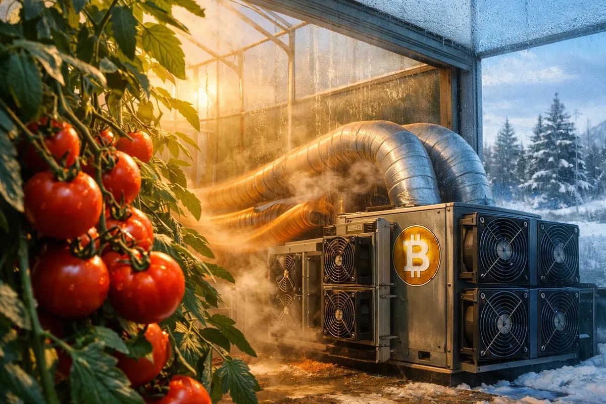 Värme från Bitcoin Mining värmer upp kanadensiska växthus med tomater