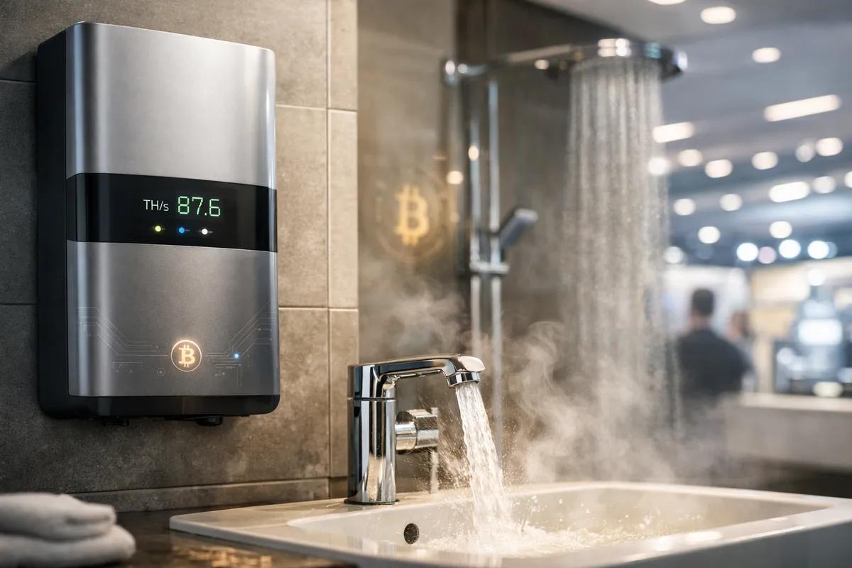 Gruvdrift i badrummet: Superheat avslöjar revolutionerande Bitcoin varmvattenberedare på CES 2026