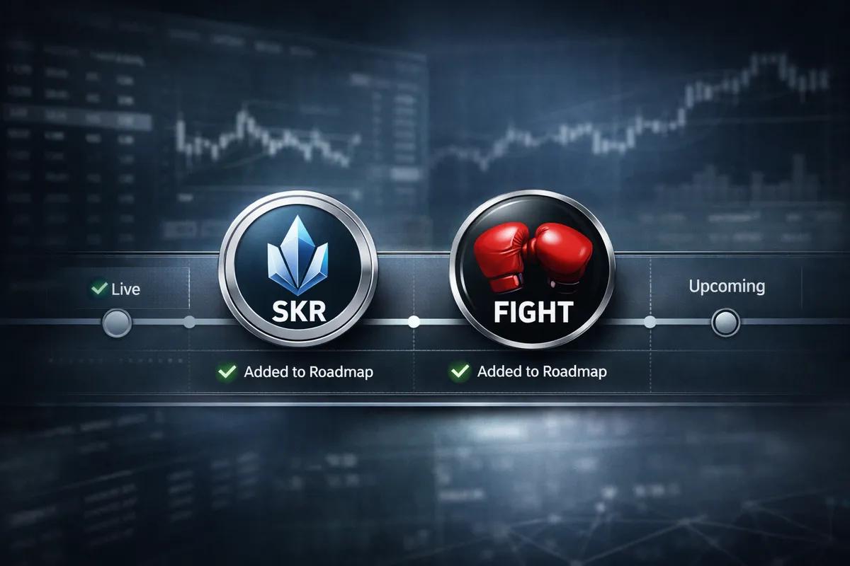 Coinbase lägger till Solana-backad Seeker (SKR) och UFC-Partnered FIGHT till Listing Roadmap Amid Crypto Bull Run