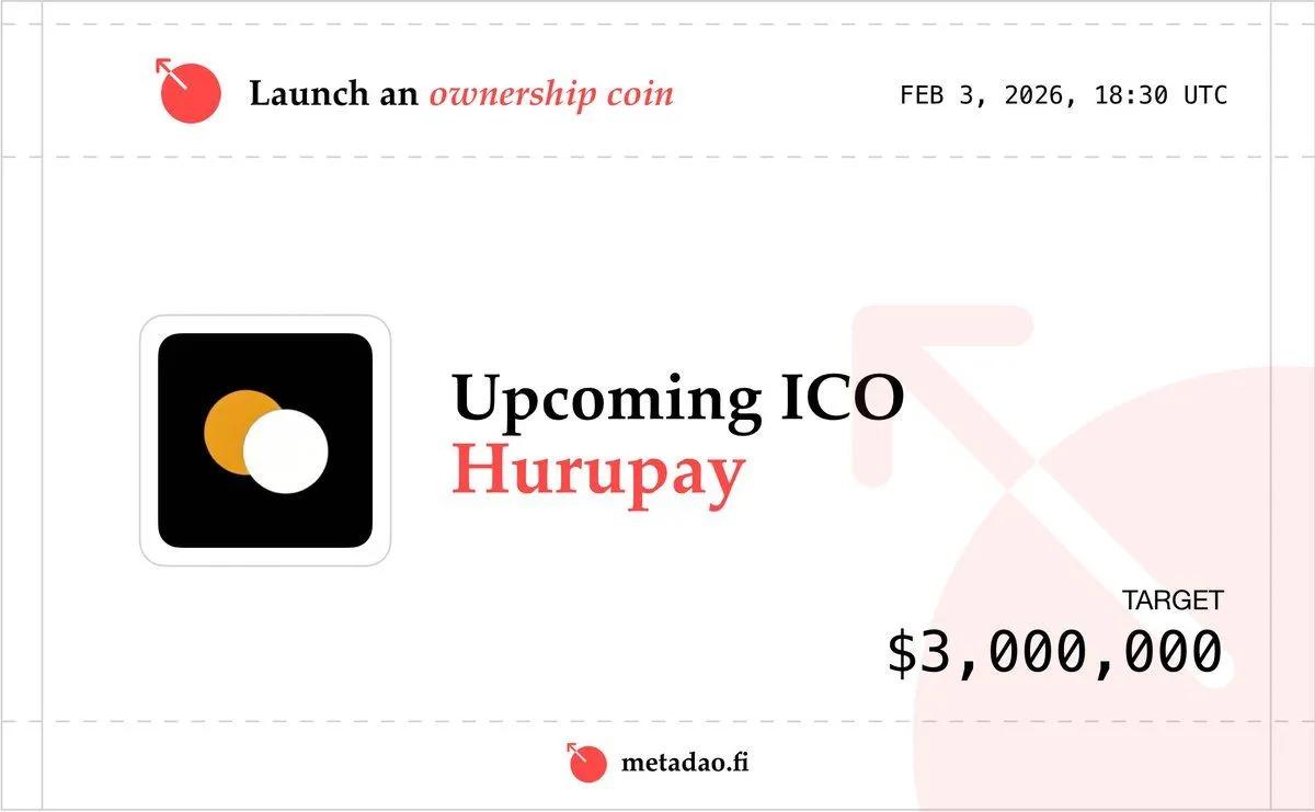 MetaDAO introducerar innovativ obegränsad försäljning för Hurupay