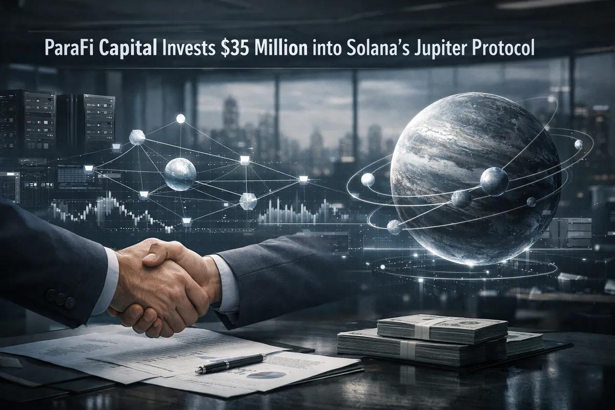 ParaFi Capital investerar 35 miljoner dollar i Solanas Jupiter-protokoll