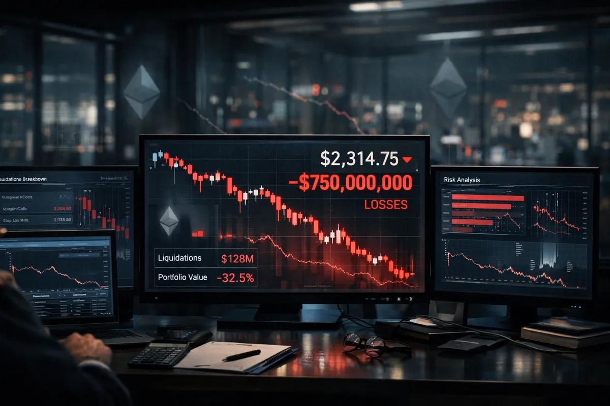 Hedge Fund Trend Research förlorar ~ $ 750 miljoner på ETH