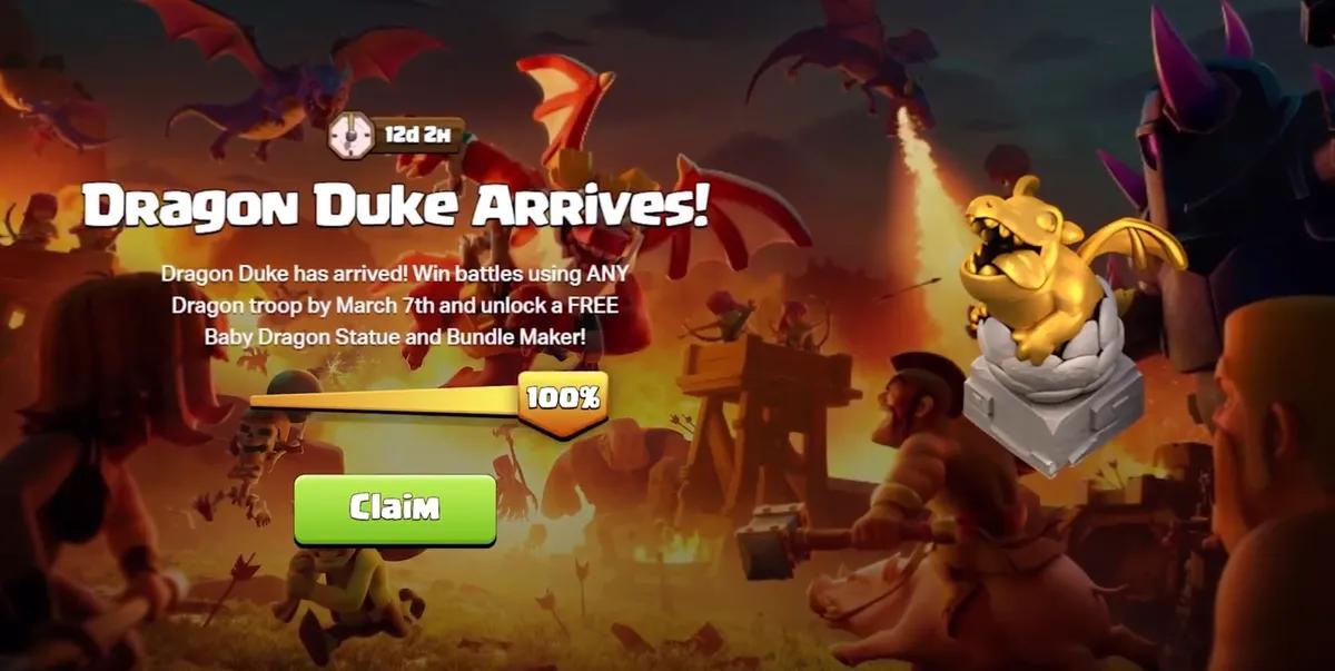 Clash of Clans lanserar Dragon Community-evenemang i Supercell Store