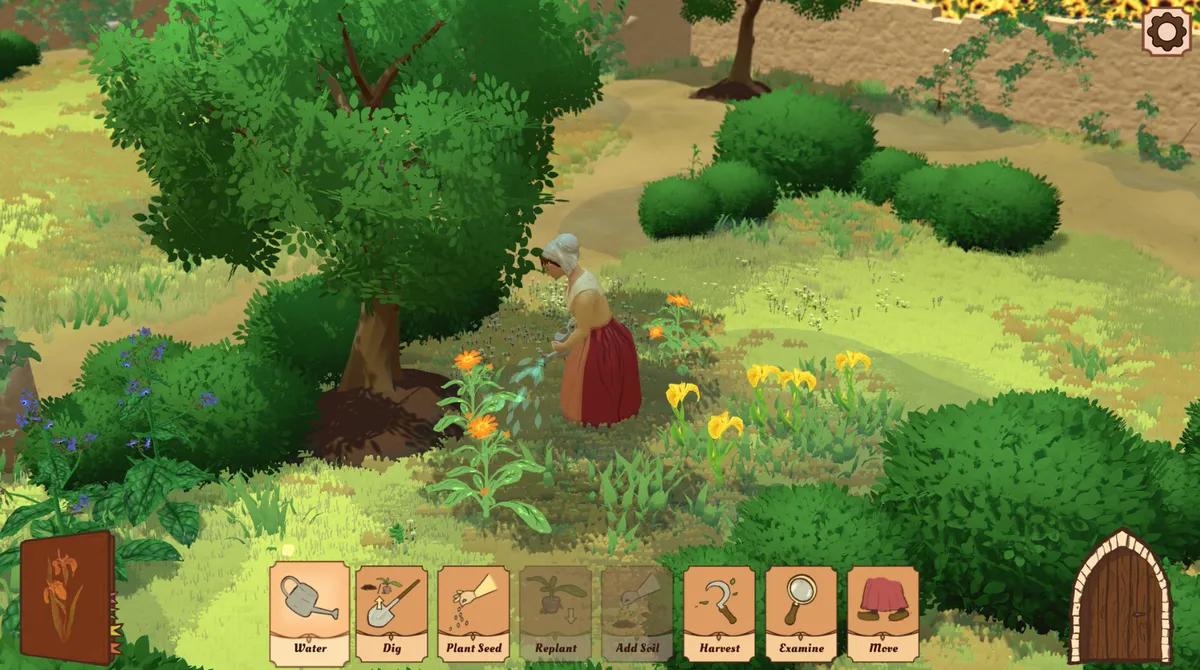 Mysigt trädgårdsspel The Abbess Garden kombinerar riktig botanik med en spionplats från 1600-talet