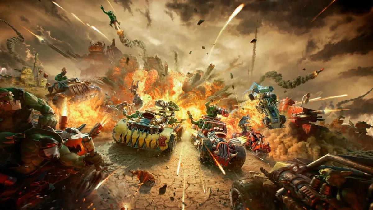 Warhammer 40,000: Speed Freeks kommer till PS5 - Orky Combat Racing lanseras på konsoler 2026