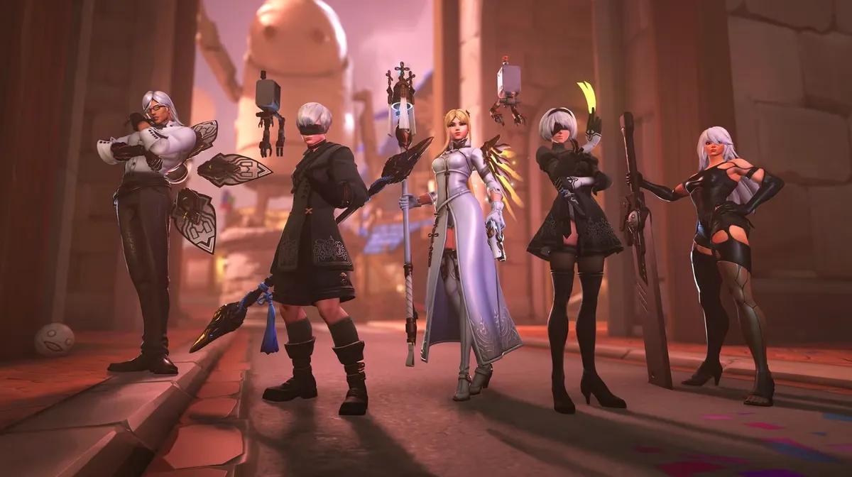 Overwatch x NieR: Automata-samarbetet går live med fem premiumskinn