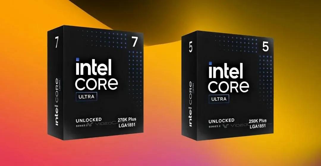 Intel lanserar spelprocessorerna Core Ultra 7 270K Plus och 5 250K Plus