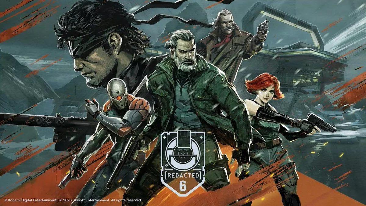 Rainbow Six Siege teasar REDACTED-evenemang med Metal Gear Solid-crossover