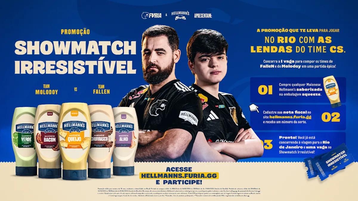 Köp Mayo, spela med FalleN: Hellmann’s skickar fans till IEM Rio 2026