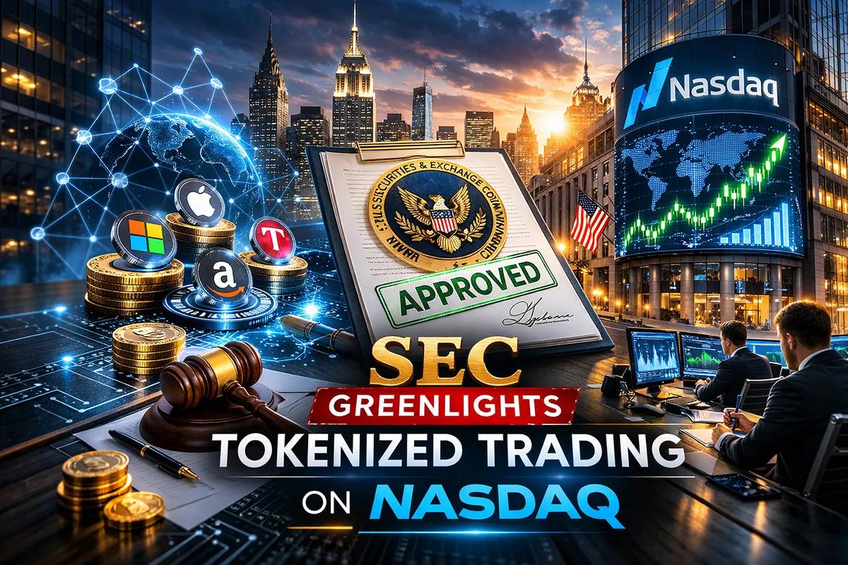 SEC ger grönt ljus åt tokeniserad handel på NASDAQ