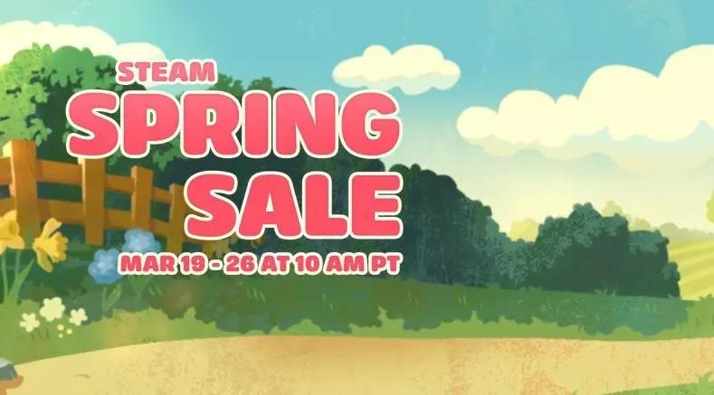 Valve tillkännagav den första stora rean - Steam Spring Sale 2026