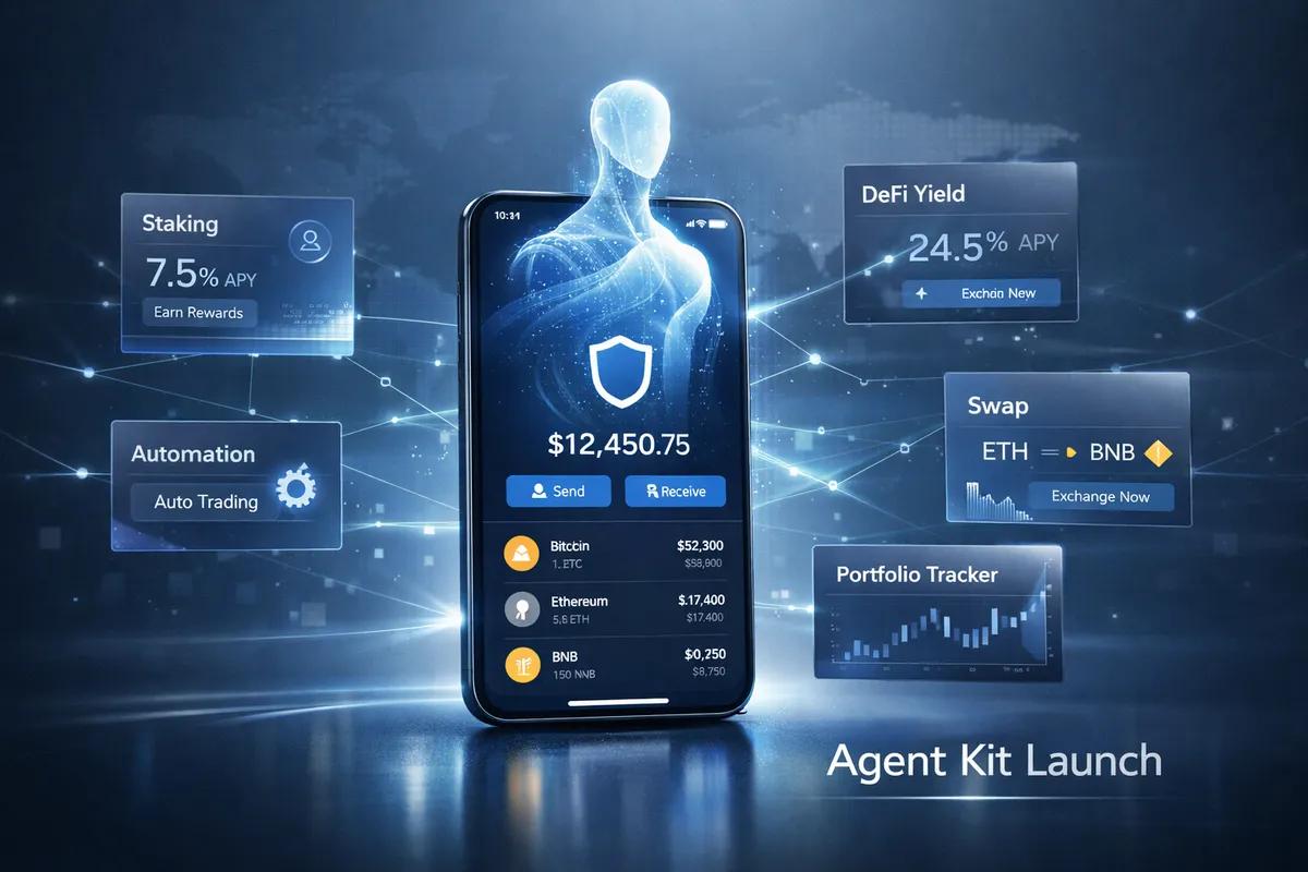 Trust Wallet lanserar agentkit