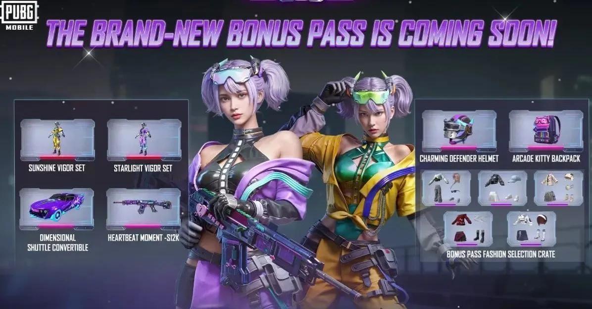 PUBG Mobile A18 Bonus Pass - Nya skinn, belöningar och Cyberpunk-tema avslöjade