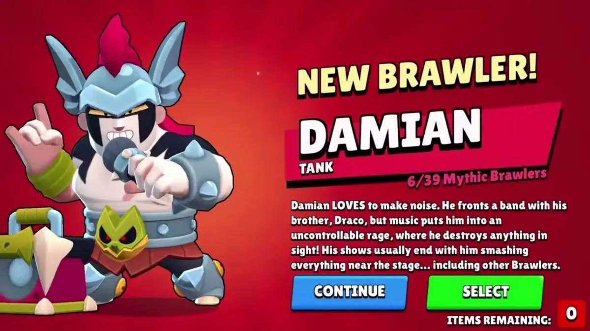 Brawl Stars Damian-evenemang — Droppfrekvens, gratis upplåsning och belöningar förklarade