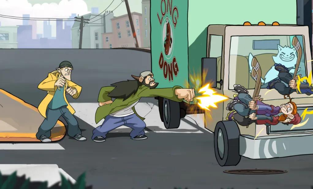 Jay och Silent Bob slår sig fram över utsikten Askewniverse den 20 april