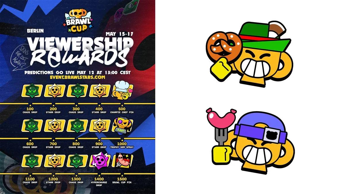 Brawl Stars-spelare kan nu hämta en gratis Berlin-pin inför Brawl Cup 2026