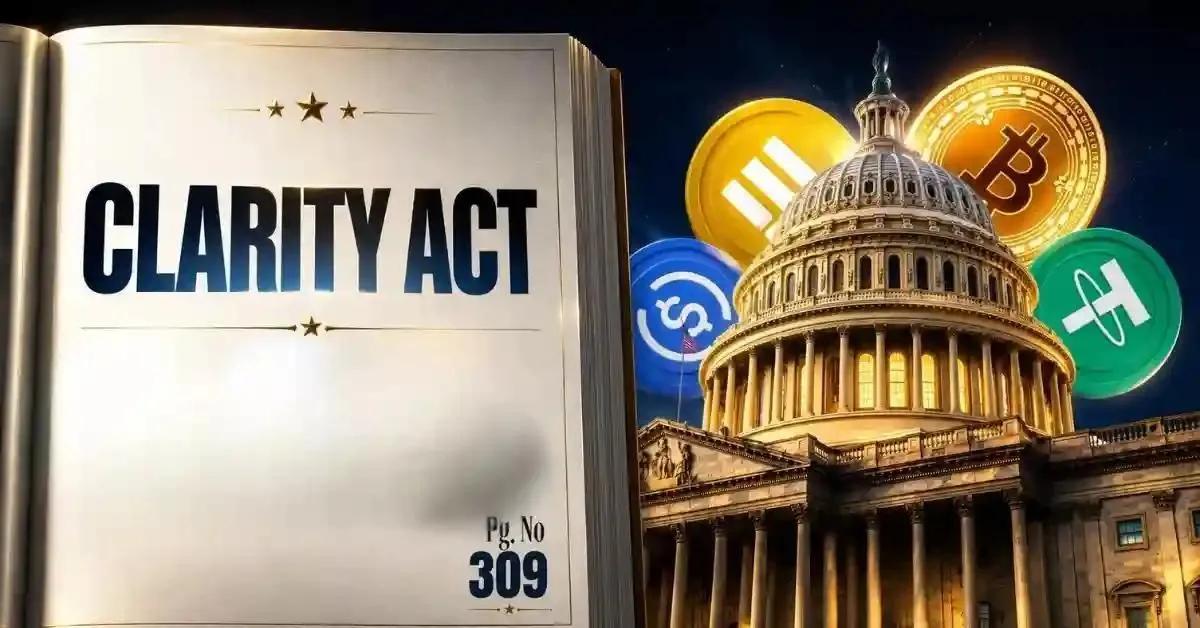 Stor omröstning om kryptoreglering i USA äger rum idag då Coinbase, Ripple och Fidelity stöder CLARITY Act