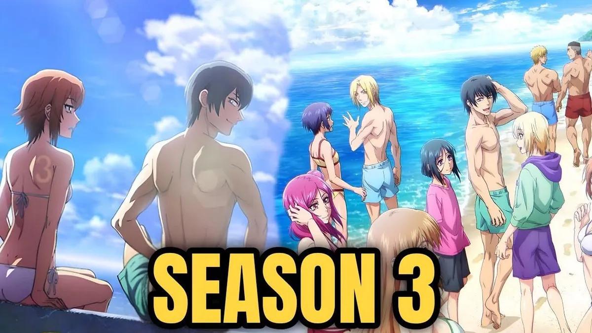 Grand Blue säsong 3 får en ny affisch inför premiären i juli 2026