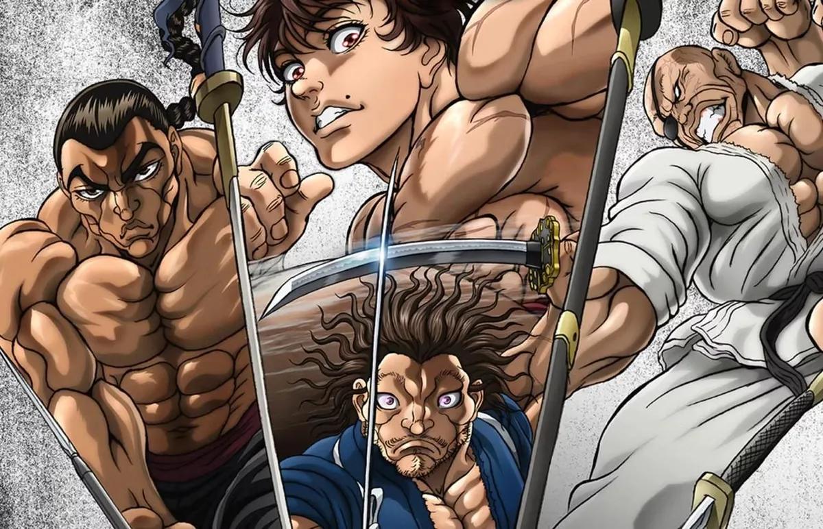 Ny Baki-dou-animeaffisch avslöjad när del 2 släpps i juli 2026 på Netflix
