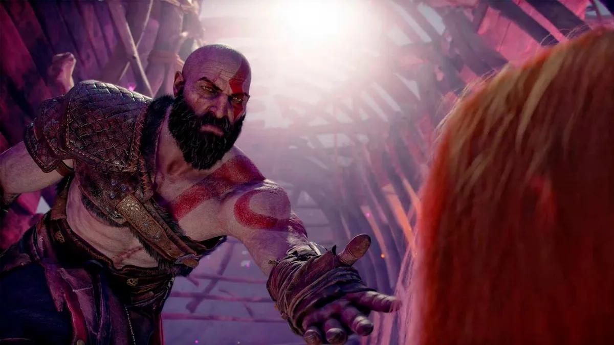 God of War Laufey äger rum vid sidan av God of War (2018) och God of War: Ragnarok