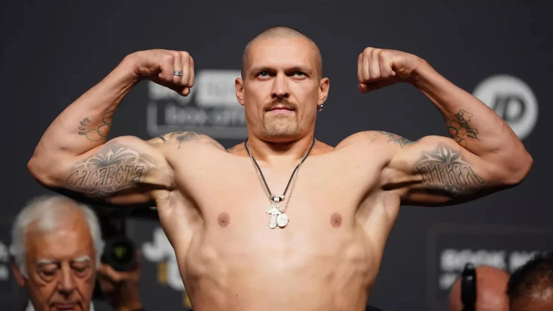 Oleksandr Usyk tar en paus från boxningen med en match Counter-Strike 2