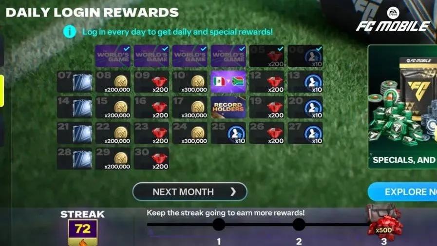 FC Mobile Record Holders Event förväntas lanseras den 18 juni