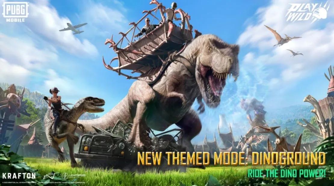 PUBG Mobile lanserar Dinoground-läge och tar med dinosaurier till slagfältet