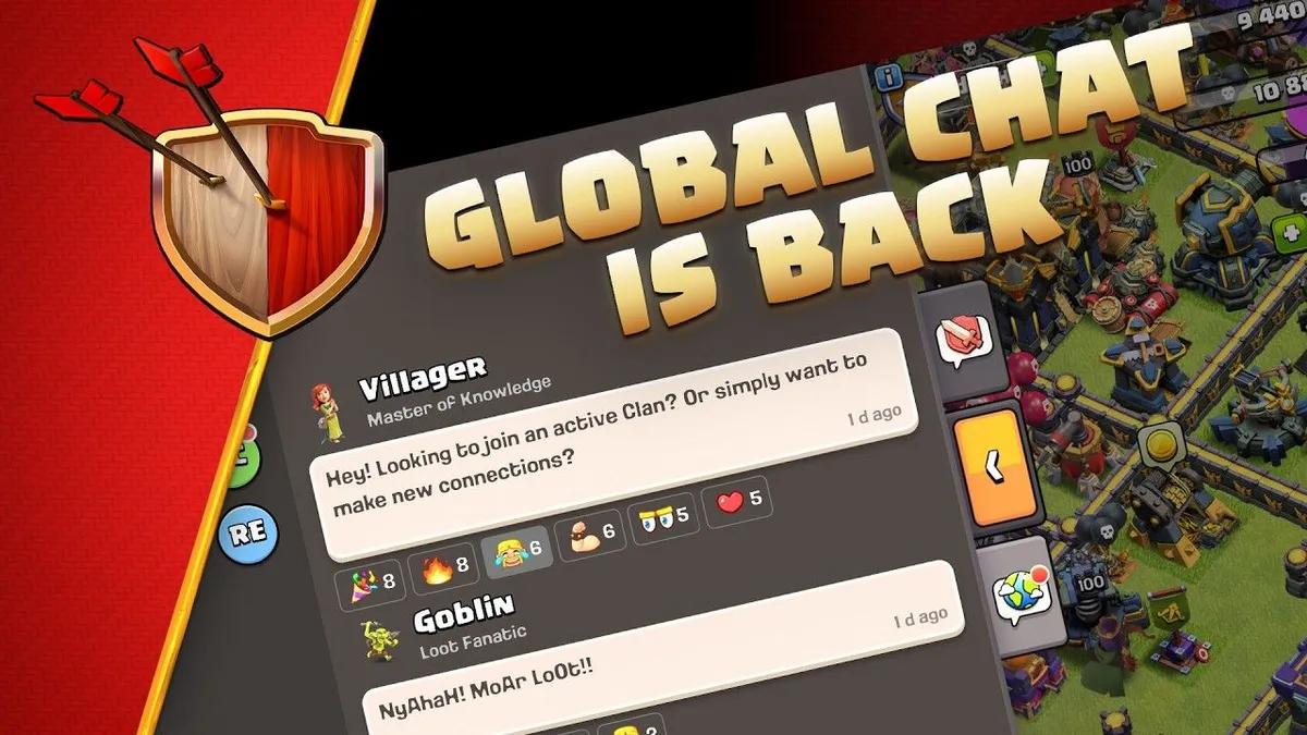 Clash of Clans återupplivar global chatt efter 7 år – så här fungerar det nya sociala systemet