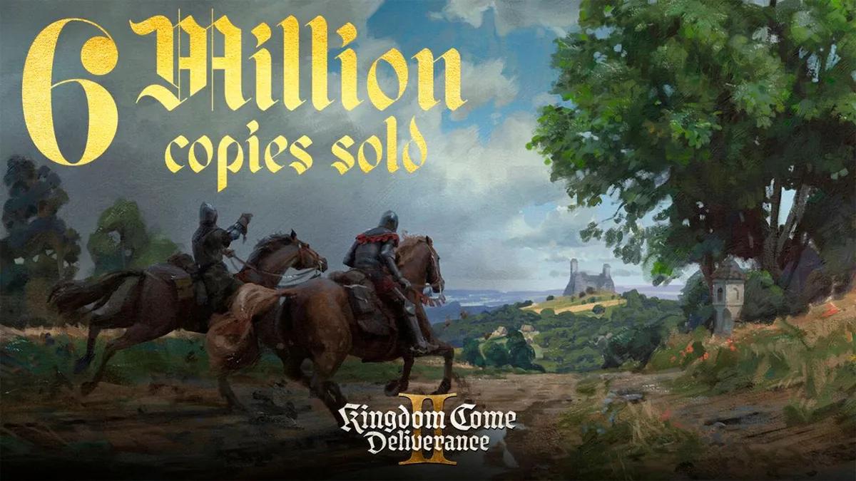 Warhorse Studios tillkännagav Kingdom Come: Deliverance sålde 6 miljoner exemplar
