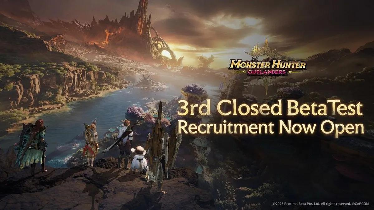 Monster Hunter Outlanders öppnar anmälningarna till den tredje slutna betatestningen