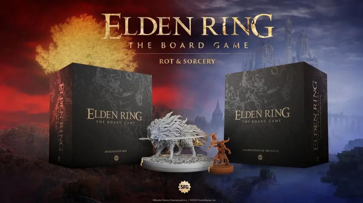 Brädspelsutökningen ”Rot & Sorcery” till Elden Ring får ett släppdatum i juli 2027 – precis när Steamforged minskar personalstyrkan och avbryter sin crowdfundingkampanj