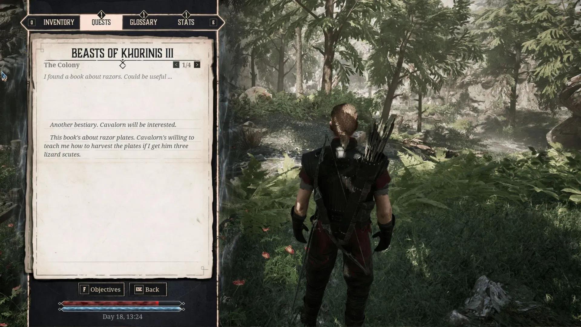 Gothic 1 Remake: Alla uppdrag och belöningar i ”Beasts of Khorinis”