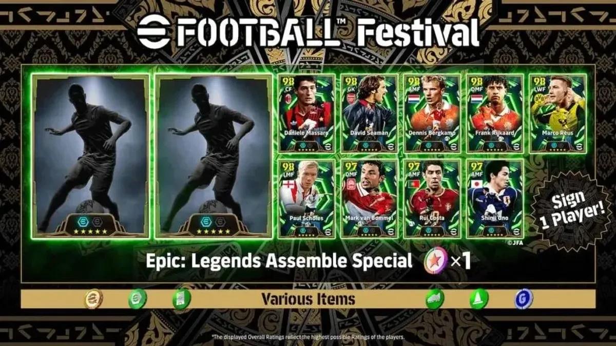eFootball 2026 drar igång fotbollsfestivalkampanjen med gratis episk spelarbelöning
