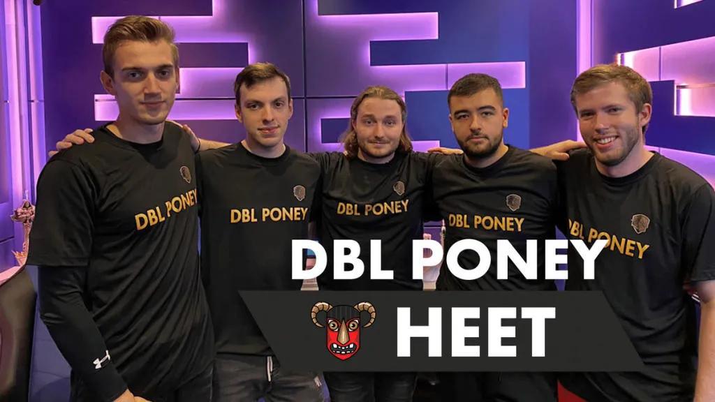 HEET kommer att underteckna förteckningen över DBL PONEY