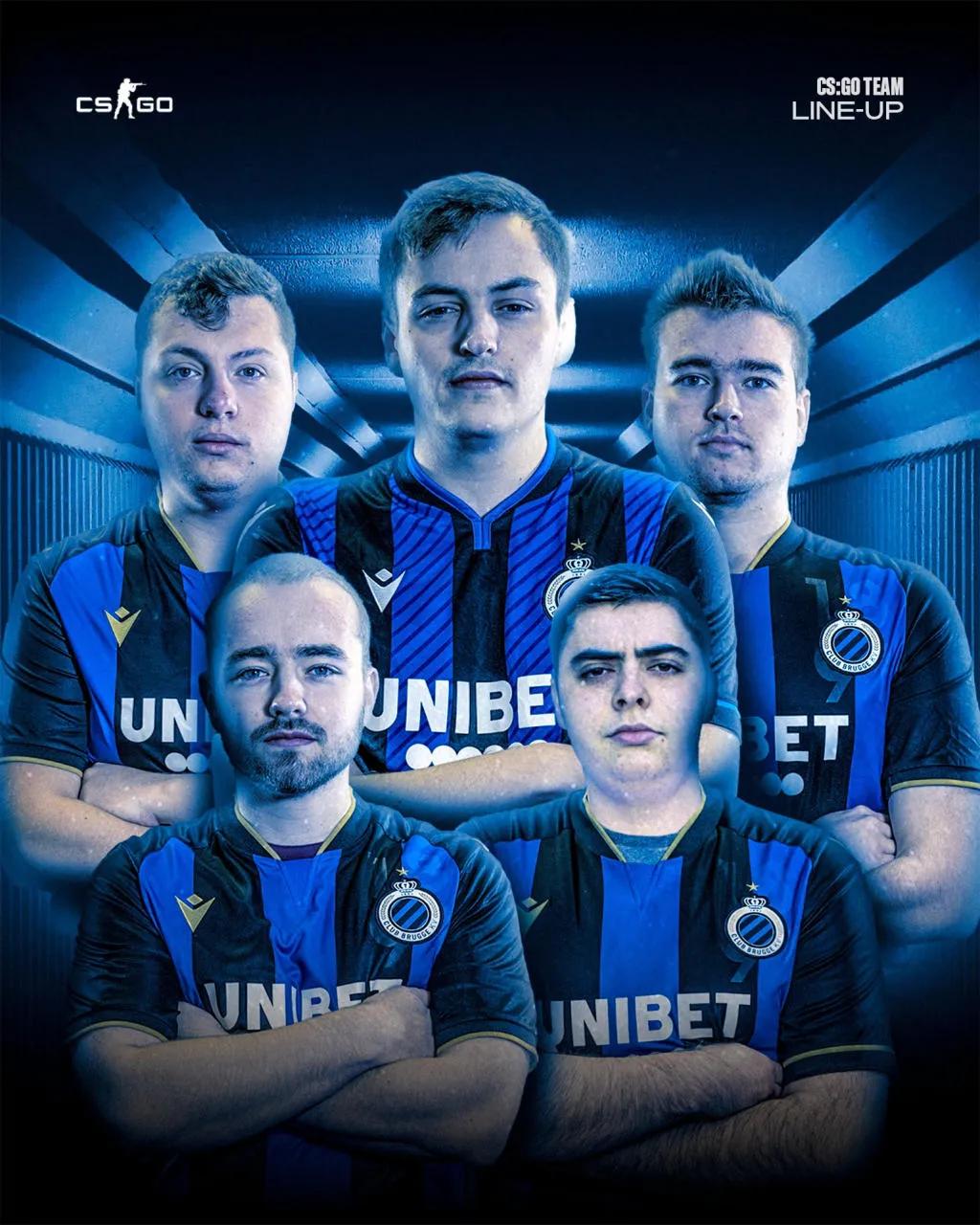 EClub Brugge slutförde sin CS: GO-lista