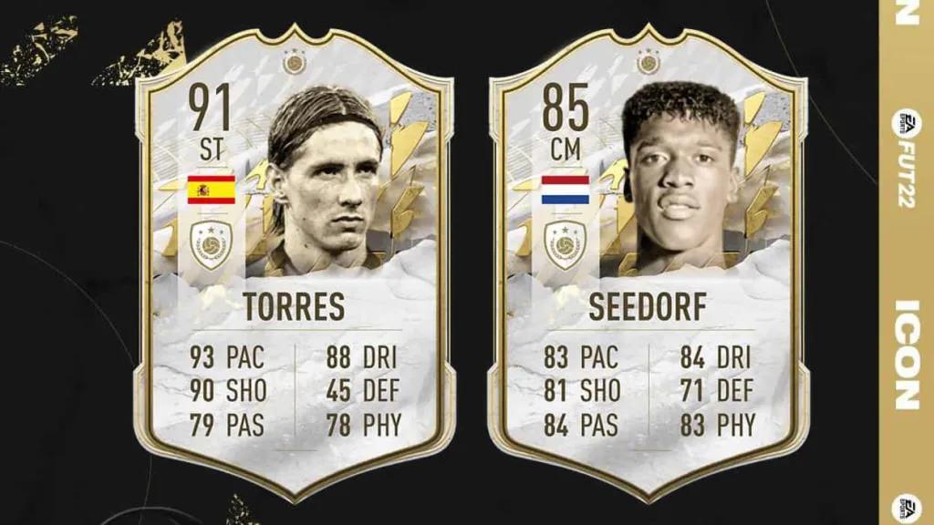 Seedorf och Fernando Torres lades till i SBC