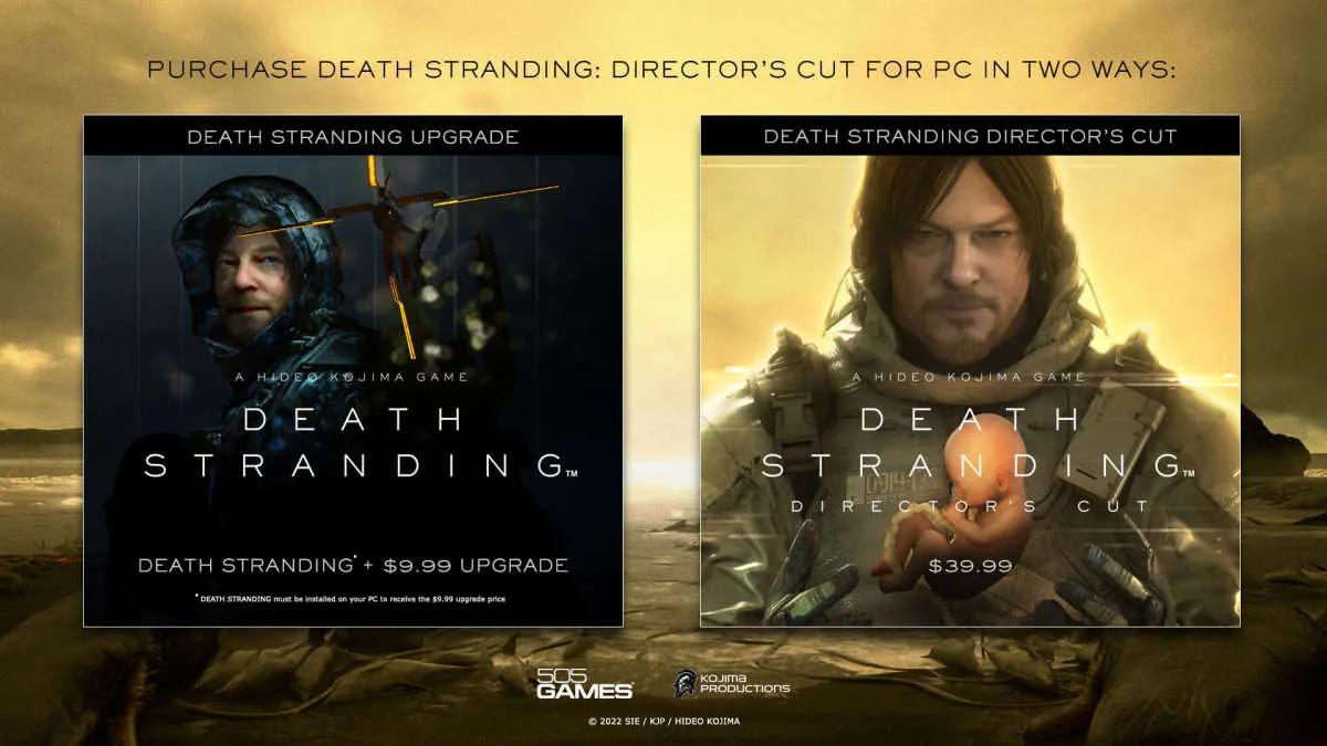 Death Stranding: Director ' s Cut kommer till PC den 30 mars