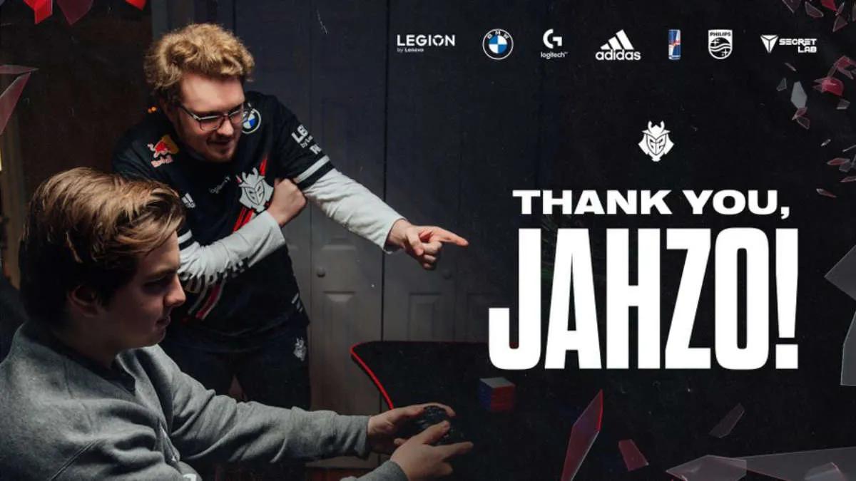 G2 Esports säger hejdå till Jahzo