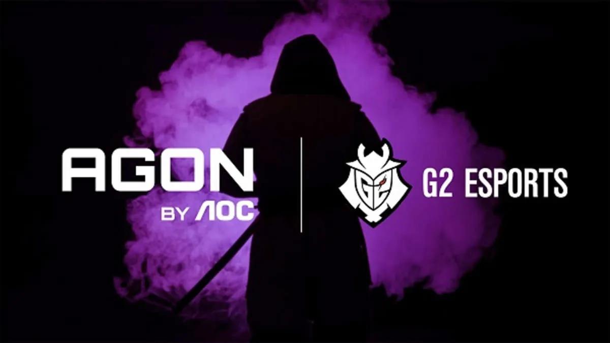 G2 Esports utvidgar partnerskapsavtalet AGON by AOC